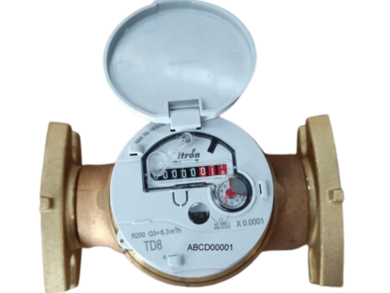 Itron 32mm and 40mm Oval Flange Water Meter